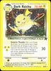 Pokemon Dark Raichu 83/82 Holo Secret Rare 2000 Team Rocket