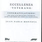 Topps Juan Pablo Montoya 28/49 Autograph Veterano 2024 Formula 1 Eccellenza