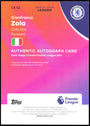 Topps Gianfranco Zola Autograph Black Wave 7/10 CA-GZ Chrome Premier League 2026