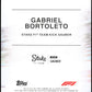 Topps Gabriel Bortoleto Helmet Collection Rookie HC-10 2025 Chrome Formula 1 Logofractor