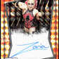 Topps Zaria Autograph 06/25 Orange Geometric NXT-ZAR 2026 Chrome WWE