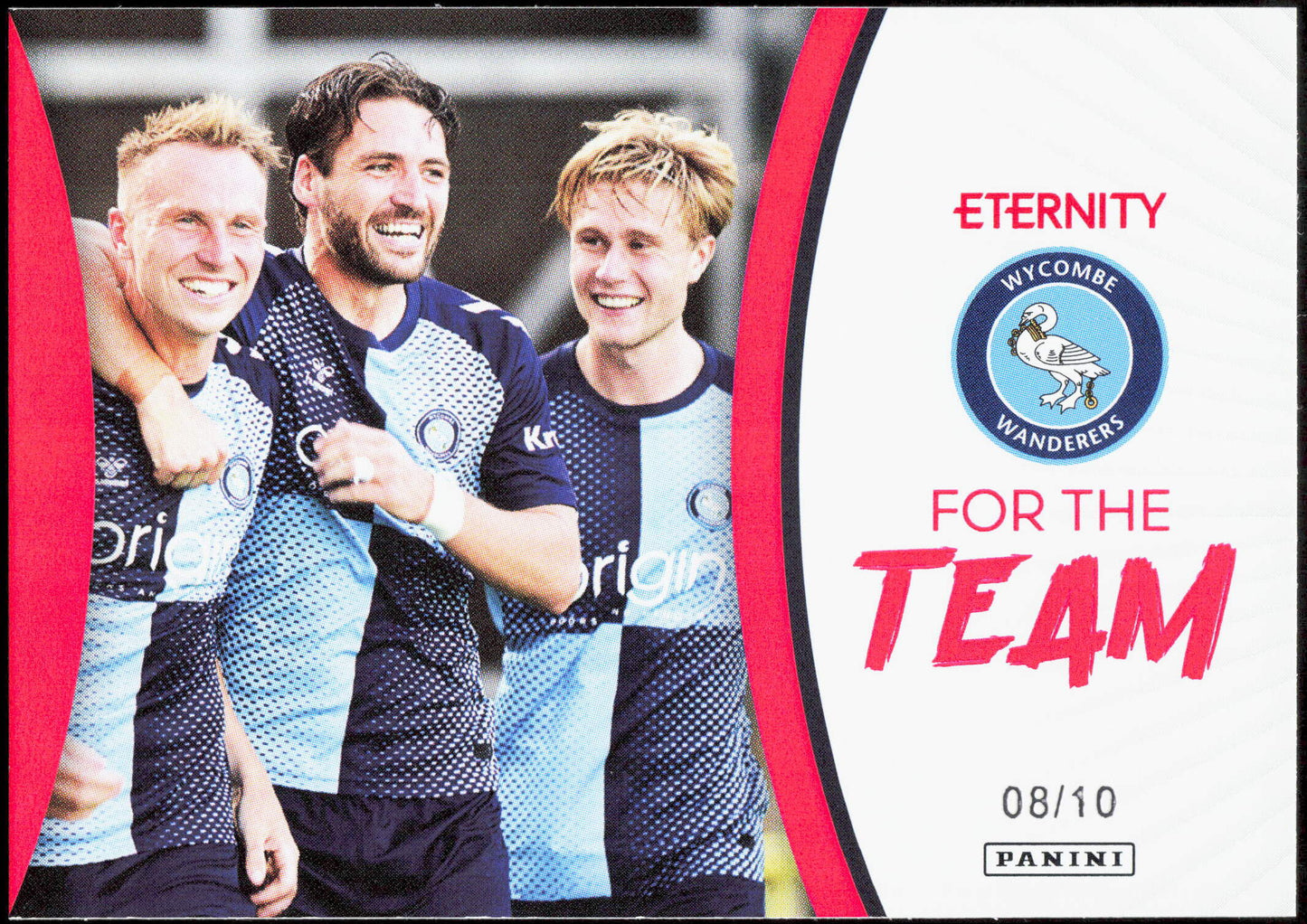 Panini Wycombe Wanderers For The Team Red 08/10 FTT-27 Eternity 2026
