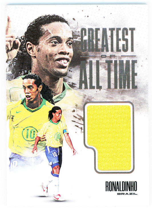 Futera Ronaldinho Greatest Of All Time 16/19 Game Worn Patch GATM11 Multi Sport FX