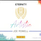 Panini Joe Powell Artistic 3/5 ART-27 Eternity 2026