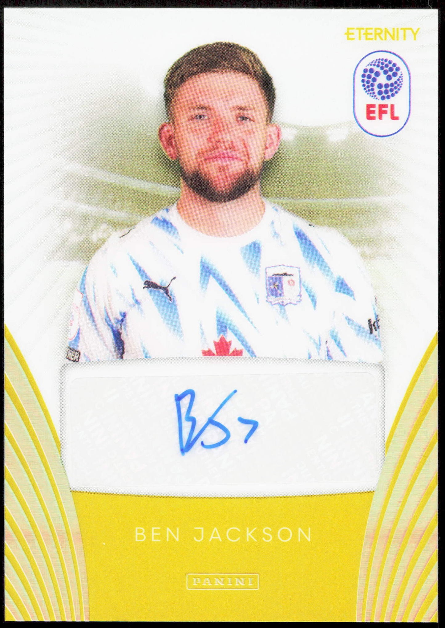 Panini Ben Jackson Autograph Yellow 4/5 AUT-50 Eternity 2026