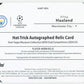 Topps Erling Haaland Hat-Trick Autographed Relic 18/25 Player Worn HAT-EH Museum Collection UEFA Club Competitions 2024