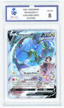 Pokemon Rayquaza V 194/203 Alternate Full Art 2021 Evolving Skies MGC 8