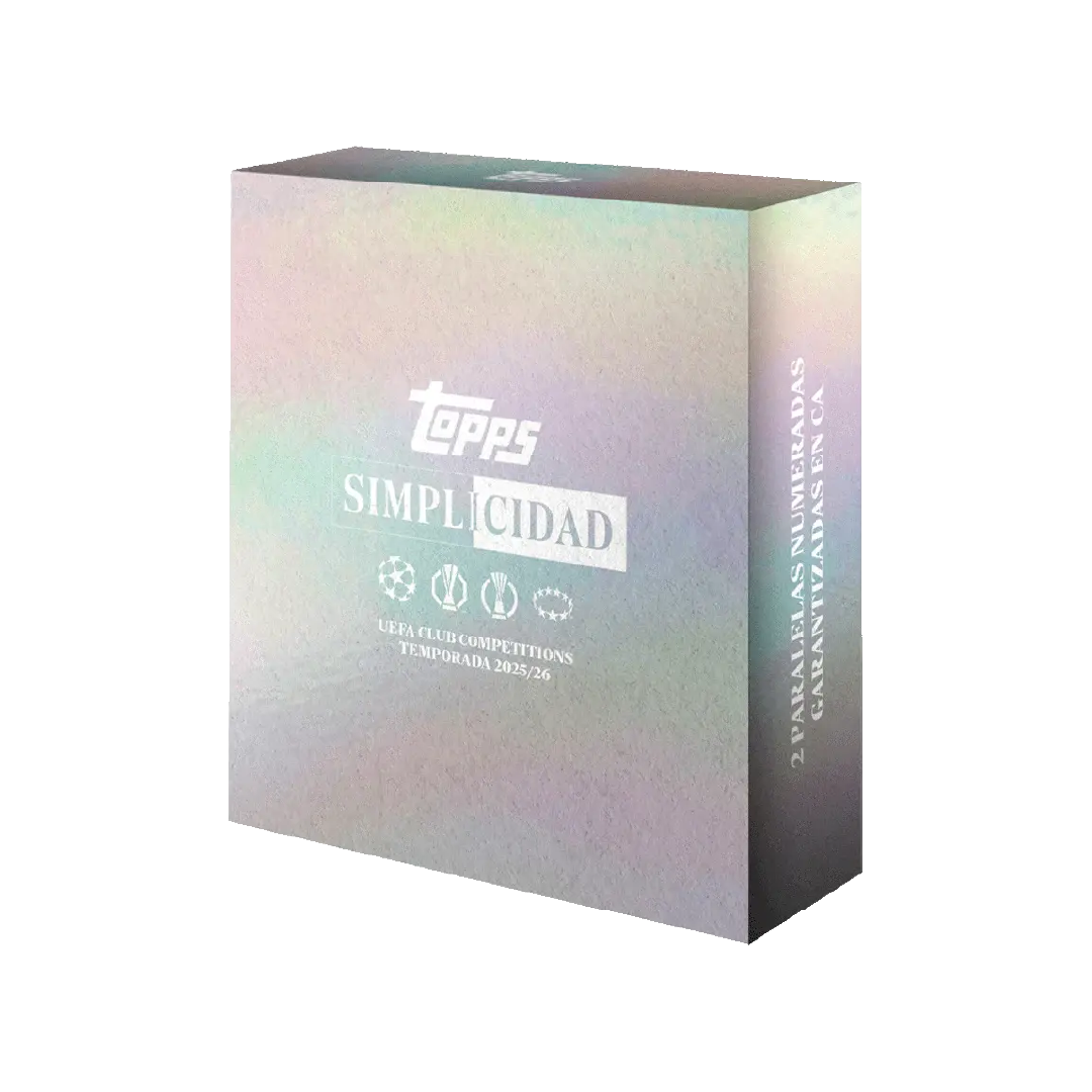 Topps UEFA Club Competitions Simplicidad 2025-26