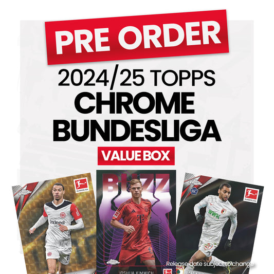 Topps Chrome Bundesliga Soccer 2024/25 Value Box - Pre-Order