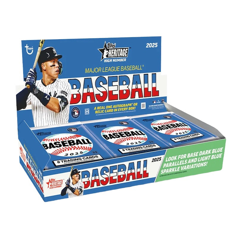 Topps Heritage High Number Baseball 2025 Hobby Box