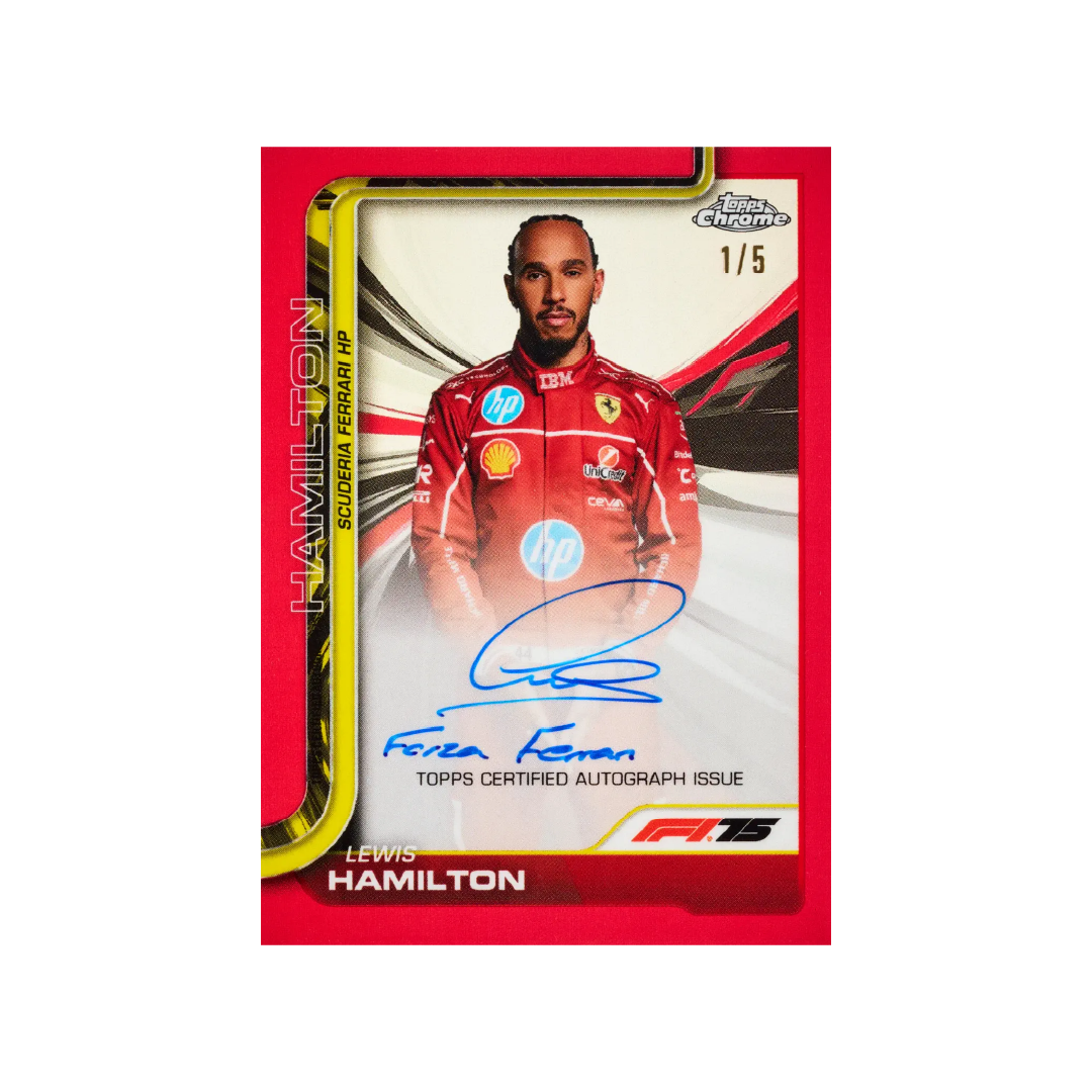 Topps Chrome® Formula 1 2025 Hobby Box - Pre-Order