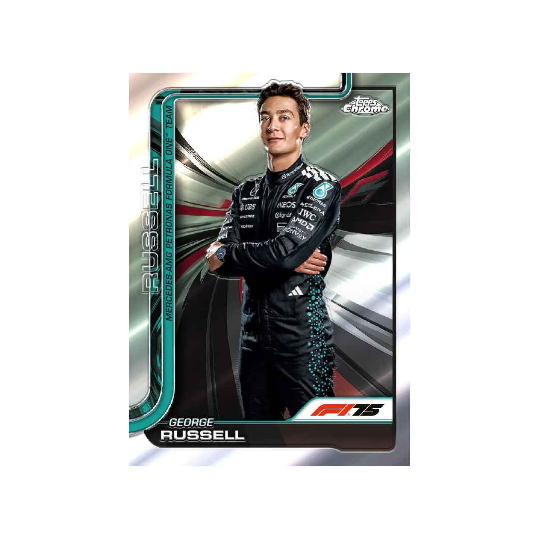 Topps Chrome® Formula 1 2025 Hobby Box - Pre-Order