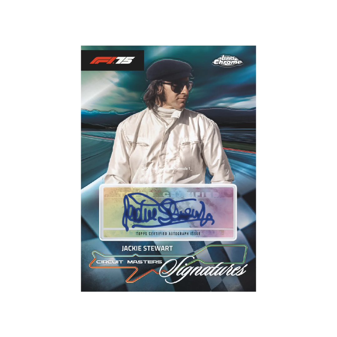 Topps Chrome® Formula 1 2025 Hobby Box - Pre-Order