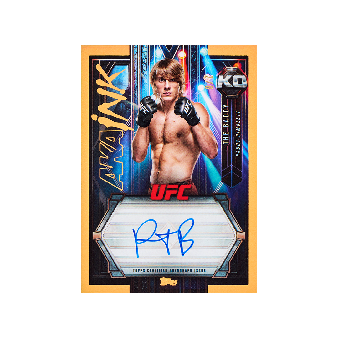 Topps Knockout UFC 2025 Hobby Box - Pre-Order