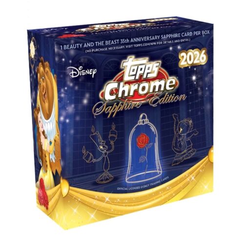 Topps Chrome Disney Sapphire Edition 2026 Hobby Box