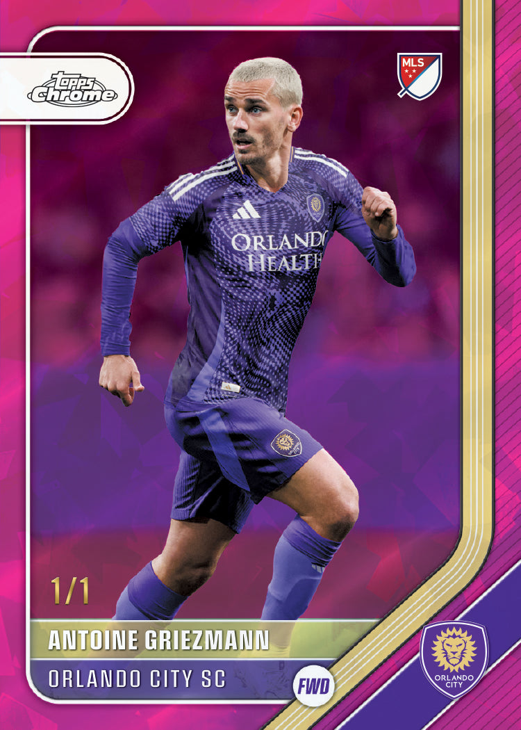 Topps MLS Chrome Sapphire 2026 Hobby Box - Pre-Order