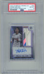 Topps Heung-Min Son Match Ball Signature MBS-HS 2022-23 Merlin Chrome UCC PSA 8