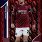 Topps Jarrod Bowen 1/5 Logofractor Red #182 2026 Chrome Premier League Logofractor