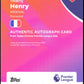 Topps Thierry Henry 09/50 Autograph Gold Wave CA-TH Chrome Premier League 2026