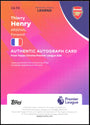 Topps Thierry Henry 09/50 Autograph Gold Wave CA-TH Chrome Premier League 2026