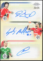Topps Petr Cech, Gianluigi Buffon, Manuel Neuer Triple Autograph 23/25 CTA-CBN Chrome Uefa Club Competitions 2025/26