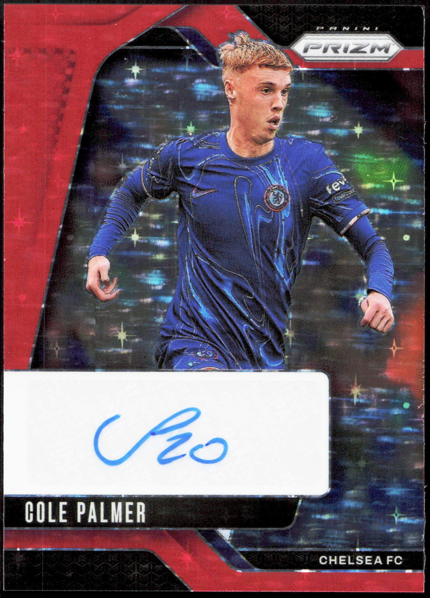 Panini Cole Palmer Autograph Red Stars S-CP Prizm Premier League Soccer