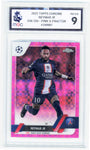 Topps Neymar Jr 038/250 Pink X-Fractor 2022-23 Chrome Uefa Club Competitions MGC 9