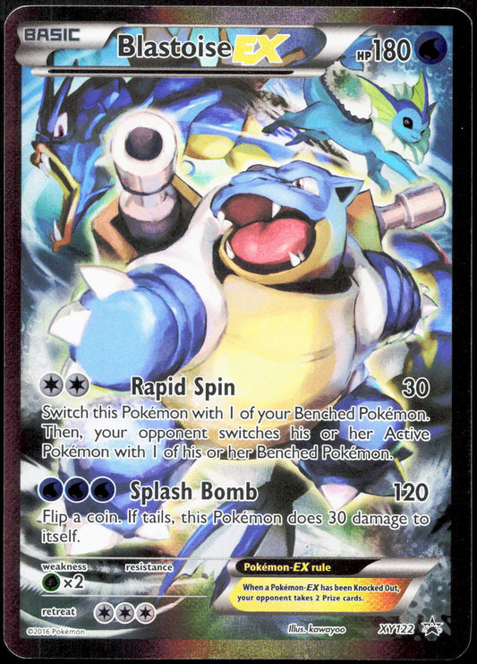 Pokemon Blastoise XY122 Full Art 2016 Black Star Promo
