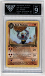 Pokemon Dark Machoke 40/82 1st Edition 2000 Team Rocket GetGraded 9