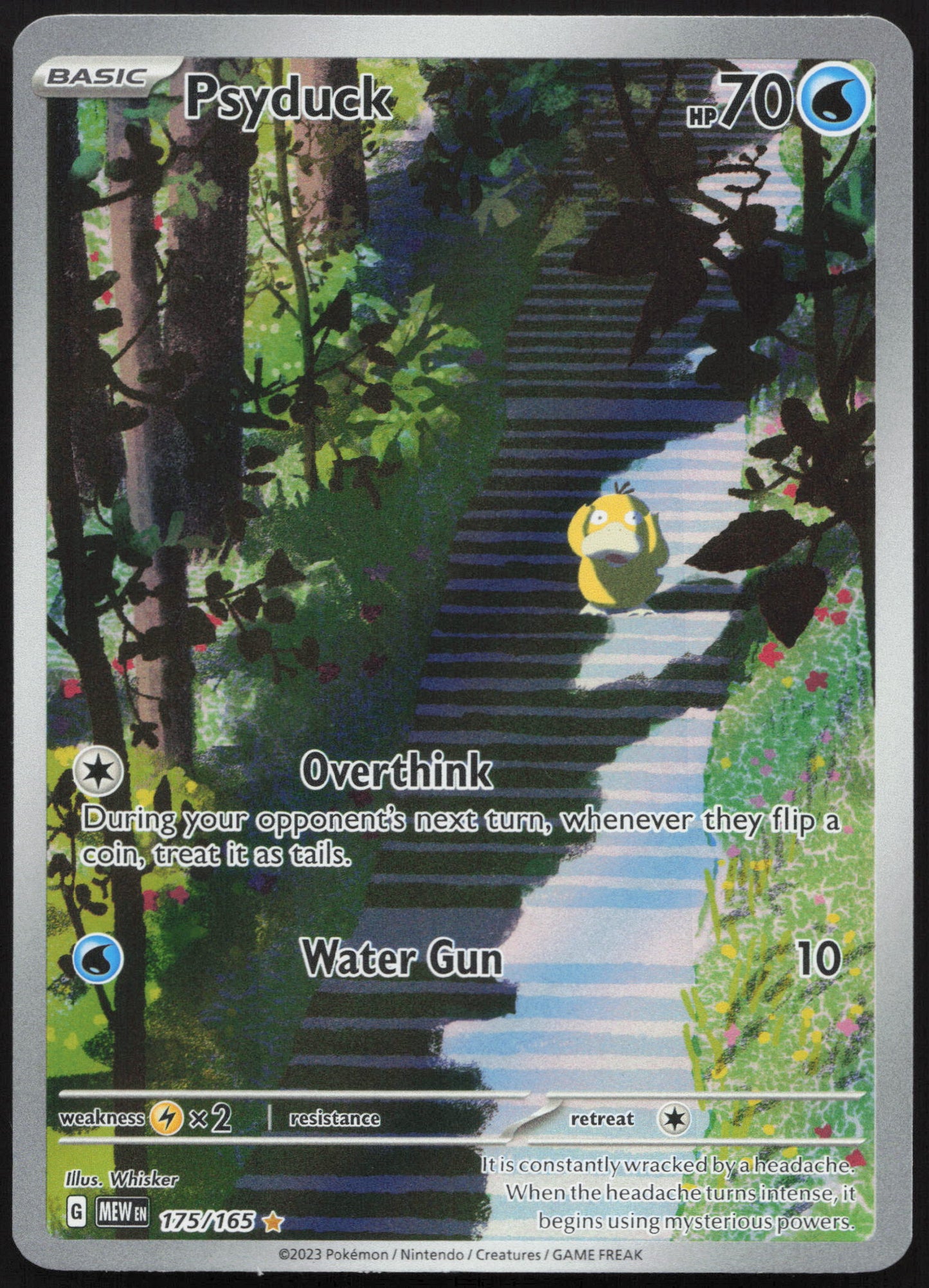 Pokemon Psyduck 175/165 Illustration Rare 2023 151