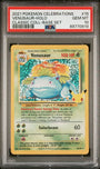 Pokemon Venusaur 15/102 Holo 2021 Celebrations Classic Collection PSA 10