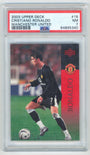 Upper Deck Cristiano Ronaldo #15 2003 Manchester United PSA 7
