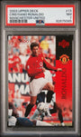 Upper Deck Cristiano Ronaldo #13 2003 Manchester United PSA 7