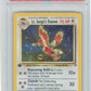 Pokemon Lt. Surge's Fearow 7/132 Holo 1st Edition 2000 Gym Heroes PSA 9