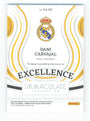 Panini Dani Carvajal Excellence Autograph Card 3/3 EA-DC Immaculate Collection 2024/25