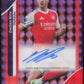 Topps Declan Rice Autograph Card 45/75 CA-DR Chrome Premier League 2026