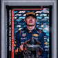 Topps Max Verstappen 04/10 Logofractor Black #93 2025 Chrome Formula 1 Logofractor PSA 9