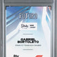 Topps Gabriel Bortoleto RC Futuro FUT-4 2025 Chrome Formula 1 PSA 9