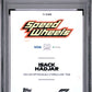 Topps Isack Hadjar RC 42/50 Gold Logofractor 1975 Speed Wheels 75-VCARB 2025 Chrome Formula 1 Logofractor PSA 10