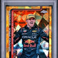 Topps Max Verstappen 50/50 Gold Sapphire #113 2025 Chrome Formula 1 Sapphire PSA 10