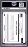 Topps George Russell 04/20 Sapphire Black & White #114 2025 Chrome Formula 1 Sapphire PSA 9