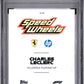 Topps Charles Leclerc 22/25 Logofractor 1975 Speed Wheels Orange #75-SF 2025 Chrome Formula 1 Logofractor PSA 10