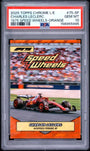 Topps Charles Leclerc 22/25 Logofractor 1975 Speed Wheels Orange #75-SF 2025 Chrome Formula 1 Logofractor PSA 10