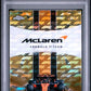 Topps Mclaren 69/75 Yellow Logofractor #176 2025 Chrome Formula 1 Logofractor PSA 10