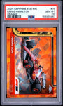Topps Lewis Hamilton 08/25 Sapphire Orange #76 2025 Chrome Formula 1 Sapphire PSA 10