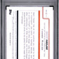Topps Isack Hadjar Sapphire #12 2025 Chrome Formula 1 Sapphire PSA 9