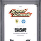 Topps Charles Leclerc 09/75 Logofractor 1975 Speed Wheels Yellow #75-SF 2025 Chrome Formula 1 Logofractor PSA 10
