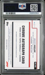 Topps Isack Hadjar RC Chrome Autograph #CAC-HAD 2025 Chrome Formula 1 PSA 9