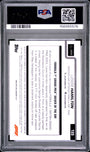 Topps Lewis Hamilton 52/75 Yellow Sapphire #133 2025 Chrome Formula 1 Sapphire PSA 9