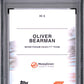 Topps Oliver Bearman 31/50 Gold Sapphire Helmet Collection 2025 Chrome Formula 1 Sapphire PSA 9